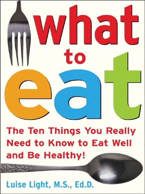 Cover image for What to Eat